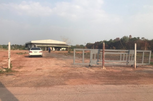 ขายที่ดิน ติดถนน เดินทางสะดวก ทำเลดี ใกล้สนามบินอุดร