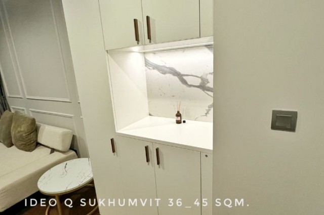 ให้เช่า คอนโด 1 ห้องนอน พร้อมอ่างอาบน้ำ เห็นวิวเมือง Ideo Q Sukhumvit 36 : ไอดีโอ คิว สุขุมวิท 36 45 ตรม. ใกล้BTS ทองหล่อ เอกมัย พร้อมพงษ์