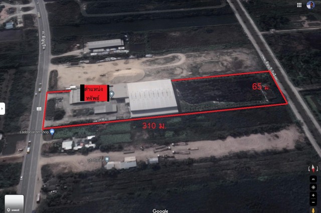 ***ขายสำนักงาน+โกดัง+ ที่ดินทำเลทอง เส้นธัญบุรี-วังน้อย-สระบุรี ขนาด12ไร่ ติดถนนใหญ่ 65เมตร