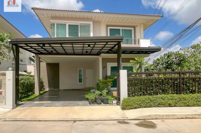 ขาย บ้านเดี่ยว พร้อมเฟอร์ ศุภาลัย พาร์ควิลล์ พระราม 2-ท่าข้าม 150 ตรม 55.9 ตรว หลังริม