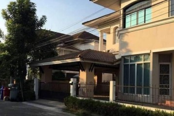 ให้เช่าบ้านเดี่ยว 2 ชั้น 87 ตรว. 4 ห้องนอน หมู่บ้านลลิล กรีนวิลล์ พระราม 9 – อ่อนนุช ย่านบางนา ใกล้เเอร์พอร์ตลิ้งค์ บ้านทับช้าง