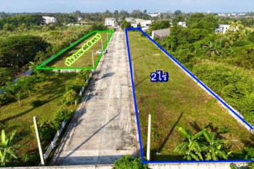 ขาย ที่ดิน จัดสรร 22 แปลง น้ำไม่ท่วมที่ดิน  3 ไร่ 2 งาน 46.7 ตร.วา ถมสูงแล้วนาน 10 ปี