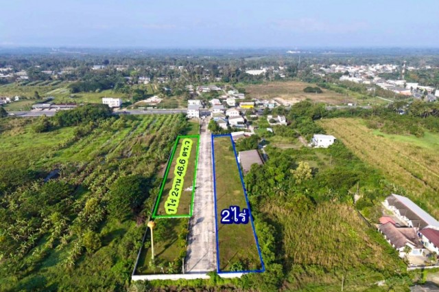 ขาย ที่ดิน จัดสรร 22 แปลง น้ำไม่ท่วมที่ดิน  3 ไร่ 2 งาน 46.7 ตร.วา ถมสูงแล้วนาน 10 ปี