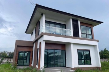 ขายเพียง 3 ล.เท่านั้น บ้านเดี่ยว 2 ชั้น 75.60 ตรว. #บ้านสร้างใหม่ #สไตล์โมเดิร์น #บวกค้าง #สันกำแพง ขายต่ำกว่าราคาประเมิน