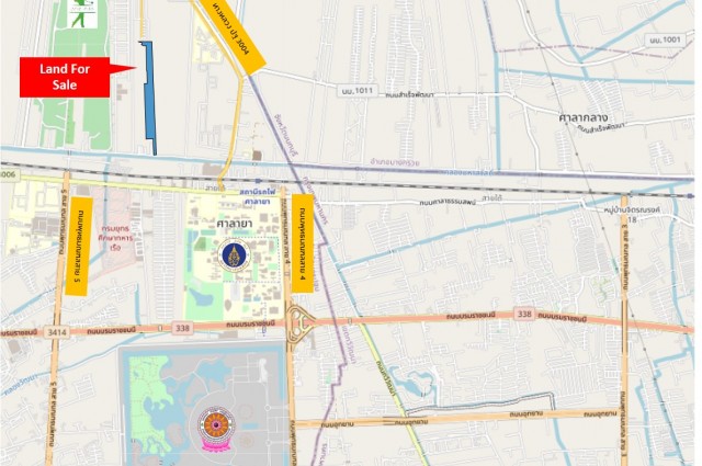 ที่ดินแปลงใหญ่ มหิดล-ศาลายา ราคาไม่แพง ขนาด 39-2-80.2 ไร่