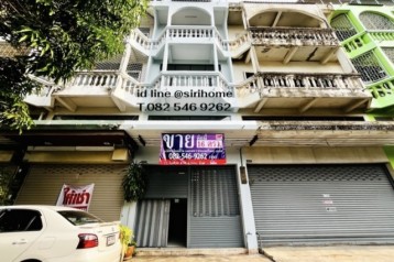 ขายอาคารพาณิชย์ 4ชั้น หน้าเมือง เมืองราชบุรี ถนนราษฎรยินดี ขนาด 1 คูหา 16 ตร.วา รีโนเวทใหม่