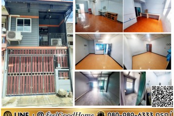 ***ให้เช่า หมู่บ้านร่มโพธิ์ - 4แยกเทพารักษ์ (ทาวเฮ้าส์2ชั้น แอร์3ตัว)