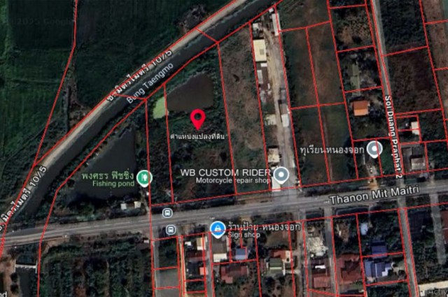 ให้เช่า ที่ดินหนองจอก 5 ไร่ 1 งาน 5.6 ตรว เหมาะทำการเกษตร เซเว่น ปั้มน้ำมัน