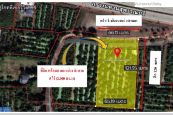 ขายที่ดิน 5 ไร่ พร้อมสวนมะม่วง จังหวัดสุพรรณบุรี ทำเลเหมาะทำ รีสอร์ท การเกษตร