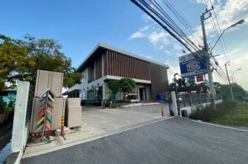 BH2101 ให้เช่าและขายอาคาร2ชั้น ชั้นล่างเป็นโชว์รูม ออฟฟิศ โกดัง ย่านคลองสามวา มีนบุรี 