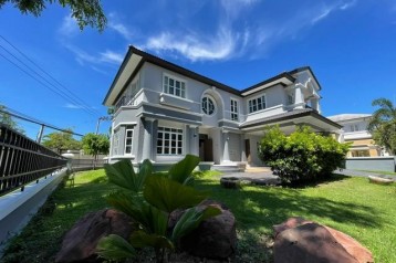 BS633 ขายบ้านเดี่ยวรีโนเวทหม่ โครงการบ้านลดาวัลย์ เลคโคโรเนียล พระราม 2 ที่ดิน 129.8 ตารางวา 4 ห้องนอน 4 ห้องน้ำ 1 ห้องโถง 