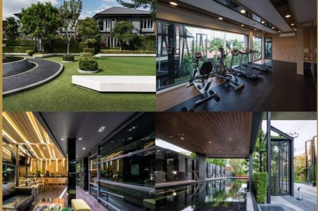 EPL-HS0683 ขายบ้านเดี่ยว 3 ชั้น The Gallery House Pattern ลาดพร้าวซอย1  เนื้อที่ใช้สอย 350ตร.ม 5ห้องนอน 6ห้องน้ำ