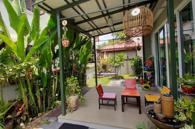 H267 ให้เช่าบ้านเดี่ยว หมู่บ้านชลลดาสายไหม 56 ตรว.โครงการคุณภาพของ Land & House บรรยากาศดีมาก
