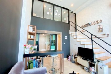 ขาย คอนโด  ห้องนอนกั้นกระจก เฟอร์ครบ KnightsBridge Duplex ติวานนท์ (ไนท์บริดจ์ ดูเพล็กซ์ ติวานนท์) 41.18 ตรม. ใกล้ MRT กระทรวงสาธารณสุข