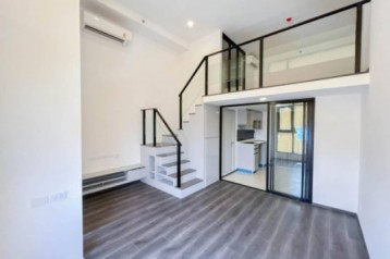 ให้เช่าห้องสวย KnightsBridge Space รัชโยธิน  Duplex เพดานสูง ห้องมุม 37ตรม. 1นอน 1 น้ำ ชั้นสูง วิวสวยมาก 