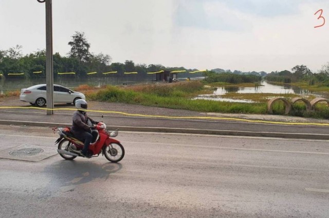 LadKrabang Land for Sale on KhumKlao Road 47 rai 381 wah by Owner at 6.5 MB per rai