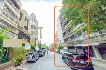 ไตรมิตร  MRTวัดมังกร ร้านอาหาร ให้เช่าอาคารพาณิชย์ หัวลำโพง ถ.เยาวราช 3คูหา 6ชั้น  74 ตรว. 1,500ตรม. รพ. สมิตเวช