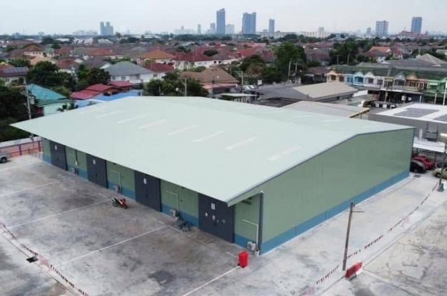 NEW WAREHOUOSE OFFICE FOR RENT ให้เช่าโกดังออฟฟิศสร้างใหม่ ขนาด300ตร.ม ถ.ราชพฤกษ์ ใกล้โลตัสนอร์ธ,เวสเกต