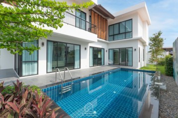 ขาย บ้านเดี่ยว Pool villa Full furnish พร้อมอยู่ บ้านวังตาล เชียงใหม่ 300 ตรม. 128.6 ตร.วา อ.หางดง ใกล้สนามบินเชียงใหม่
