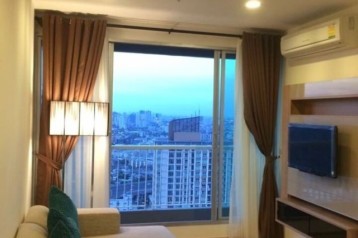 ให้เช่า คอนโด river view 1 nice bedroom Rhythm สุขุมวิท 50 (ริธึ่ม สุขุมวิท 50) 45 ตรม. near BTS Onnut Lotus Century Mall