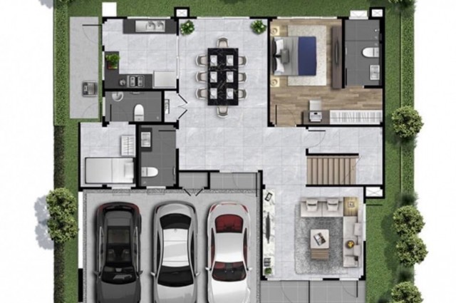 ให้เช่า The City บางนา 4 ห้องนอน 5 ห้องน้ำ ใกล้ Mega Bangna เพียง 800 เมตร