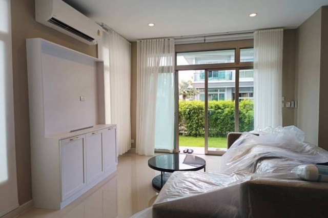 ให้เช่า บ้านเดี่ยว The Palm กรุงเทพกรีฑา วงแหวน บ้านมุม 4 นอน บ้านใหม่มาก