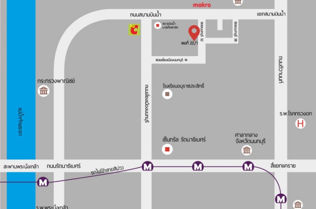 ให้เช่า คลังสินค้า โกดัง Warehouse พื้นที่สำนักงาน สนามบินน้ำ นนทบุรี 