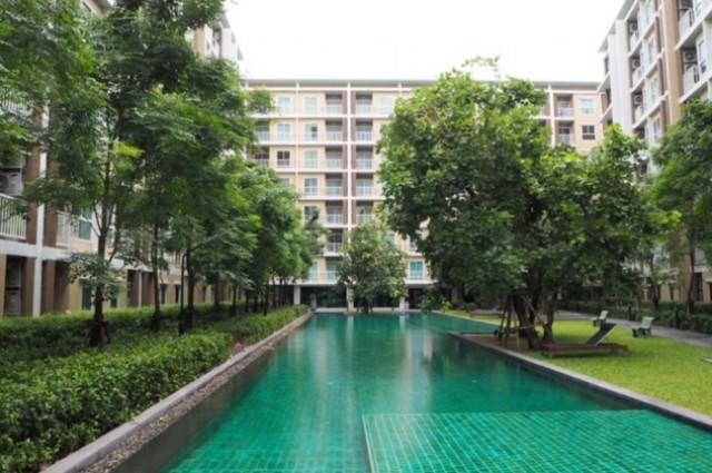 ให้เช่า We Condo เอกมัย-รามอินทรา33 ตรม 1 ห้องนอน ชั้น8  ติดตลาดเลียบด่วน พร้อมเข้าอยู่แล้ววันนี้